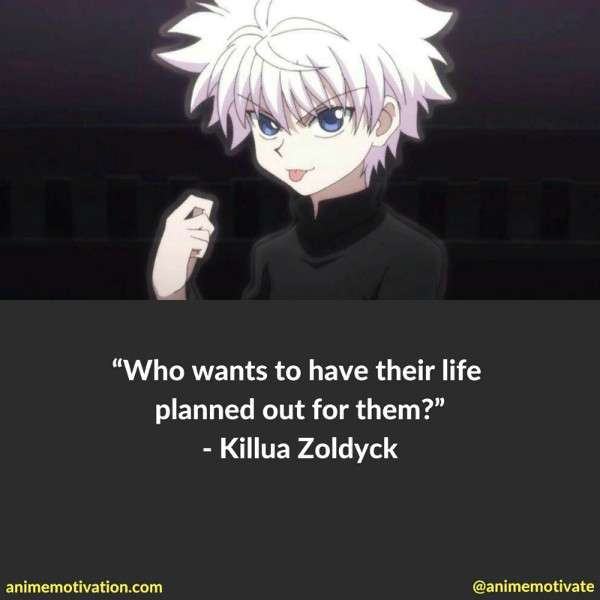quote image of Killua Zoldyck