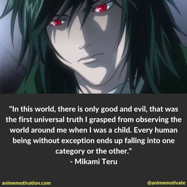 Top more than 134 evil anime quotes latest - highschoolcanada.edu.vn