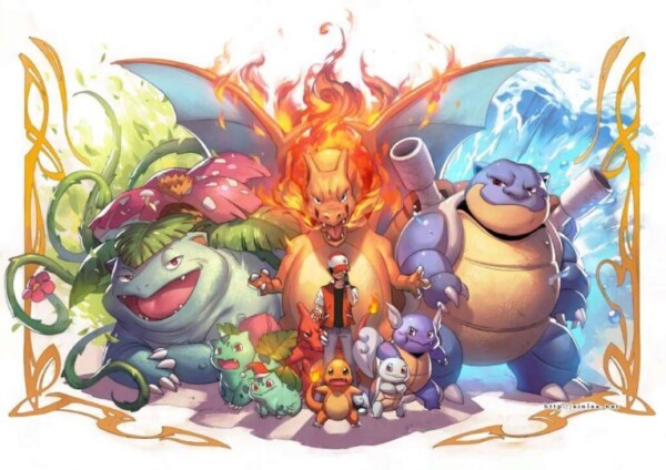 Pokemon wallpaper blastoise charizard venasaur