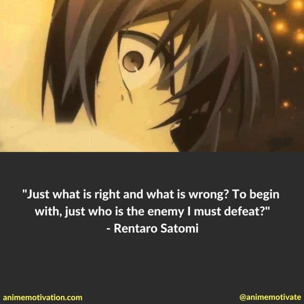 Rentaro Satomi Quotes