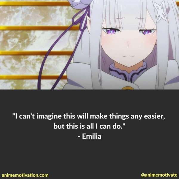 Emilia Quotes Re Zero 4