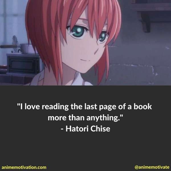 Hatori Chise Quotes 3