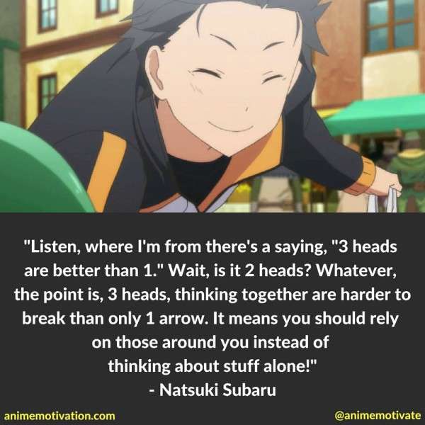 Natsuki Subaru Quotes 6