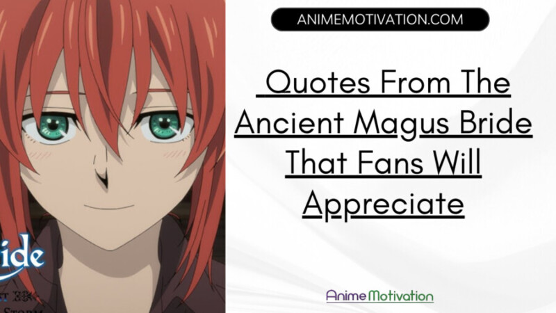  Quotes From The Ancient Magus Bride That Will Motivate You Today