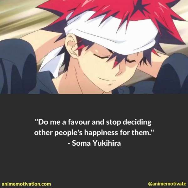 Soma Yukihira Quotes 2