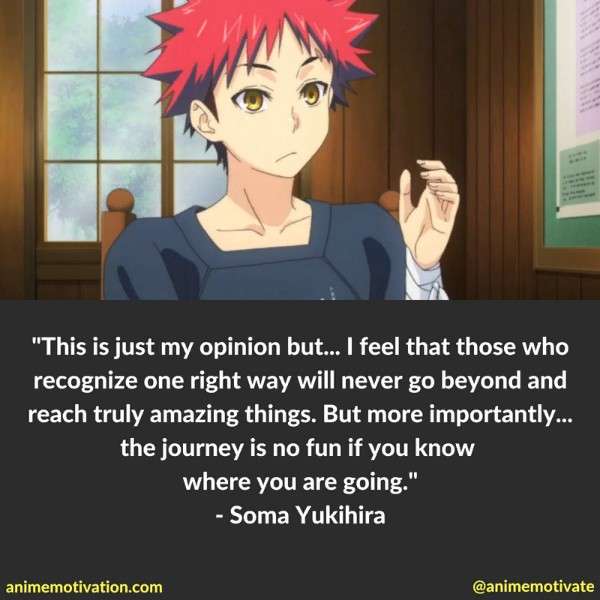 Soma Yukihira Quotes 4