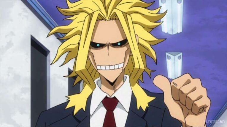 All Might In His Skinny Form From Mha
