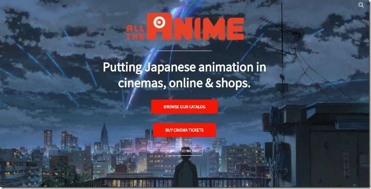 all the anime uk