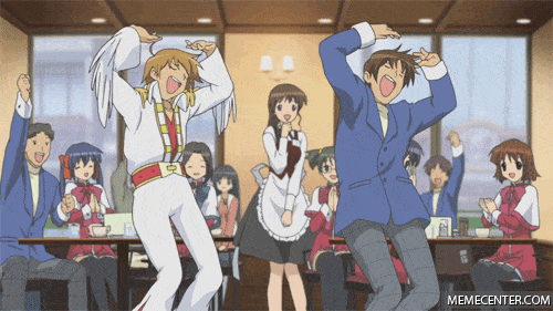 Anime Characters Dancing