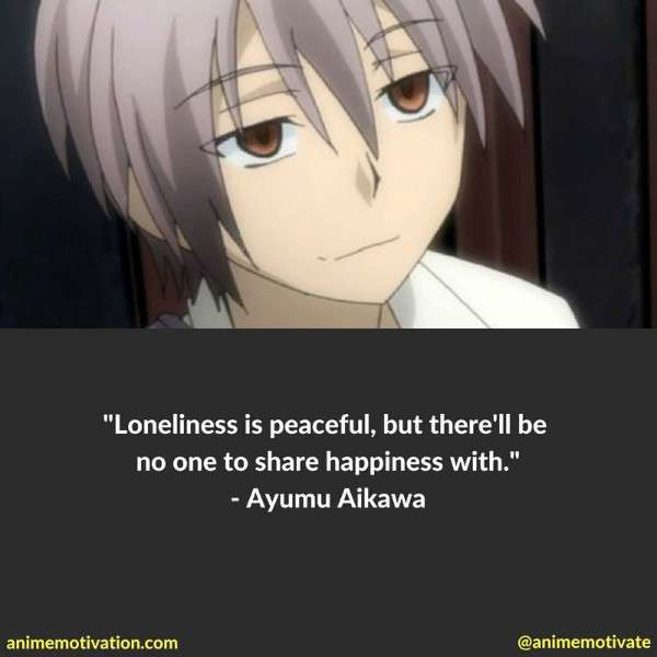 15++ Loneliness Sad Anime Quotes Wallpaper 2023