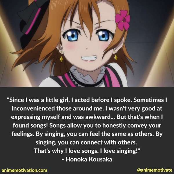 Honoka Kousaka Quotes 1