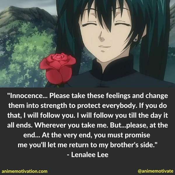Lenalee Lee Quotes 4