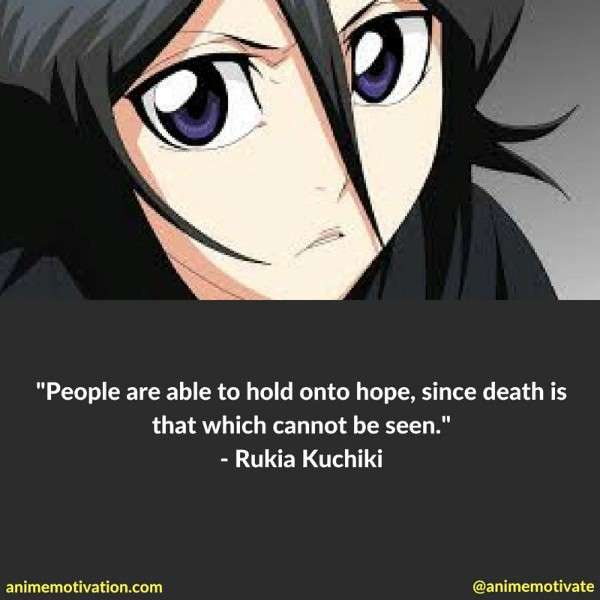 Rukia Kuchiki Quotes 2