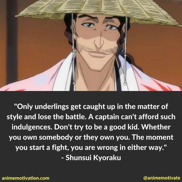 Shunsui Kyoraku Quotes 2
