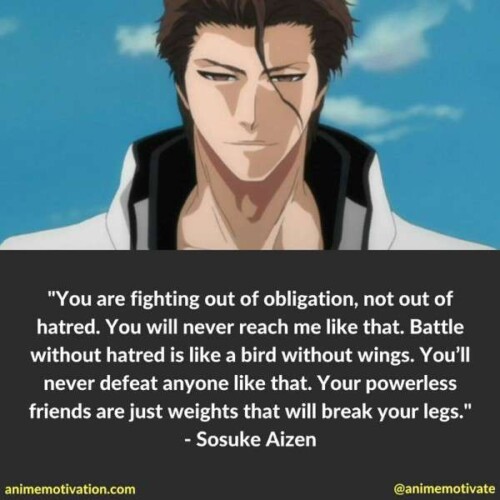 The 29+ Greatest Sosuke Aizen Quotes For Bleach Fans!