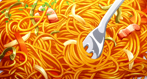 Anime Noodles Food