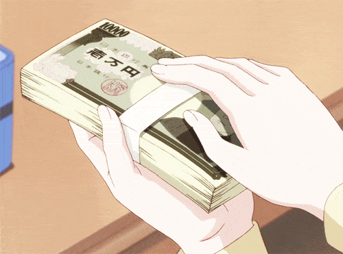 Hand Stroking The Money Anime