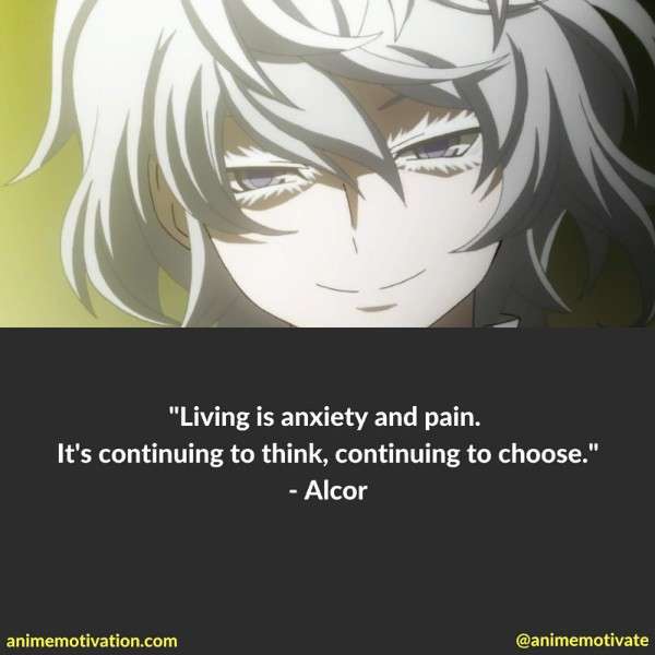 Alcor anime quotes