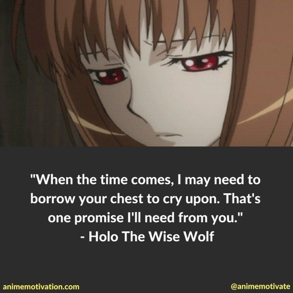 Holo The Wise Wolf Quotes 1