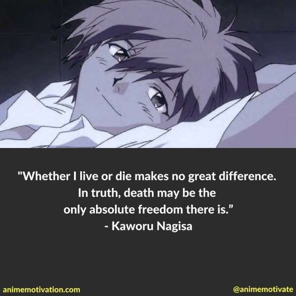 Kaworu Nagisa quotes 1