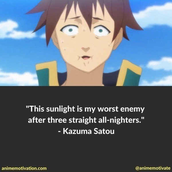 Kazuma Satou quotes