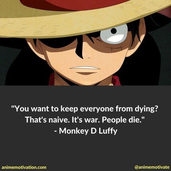 Monkey D Luffy quotes 1