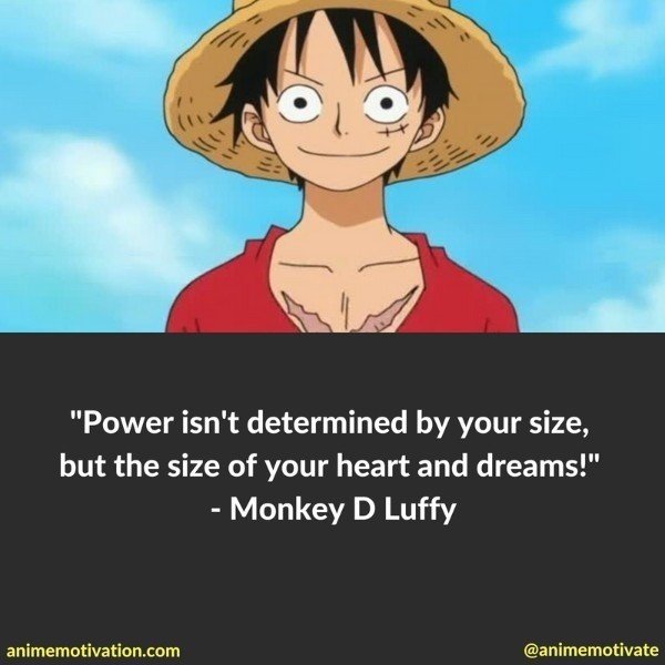Monkey D Luffy quotes 3
