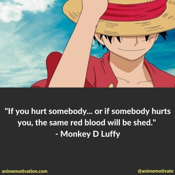 Monkey D Luffy quotes