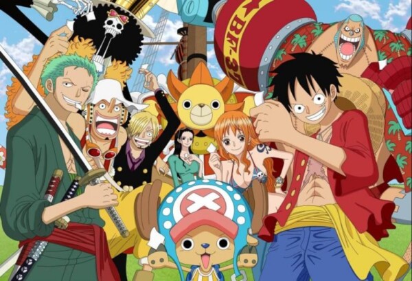 One Piece characters together wallpaper