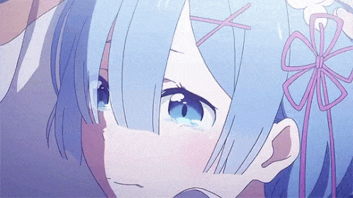 Rem crying emotional rezero