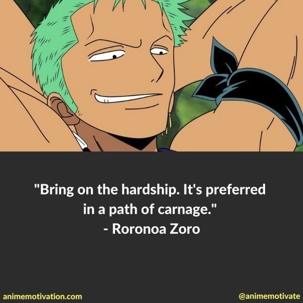 Roronoa Zoro quotes 3