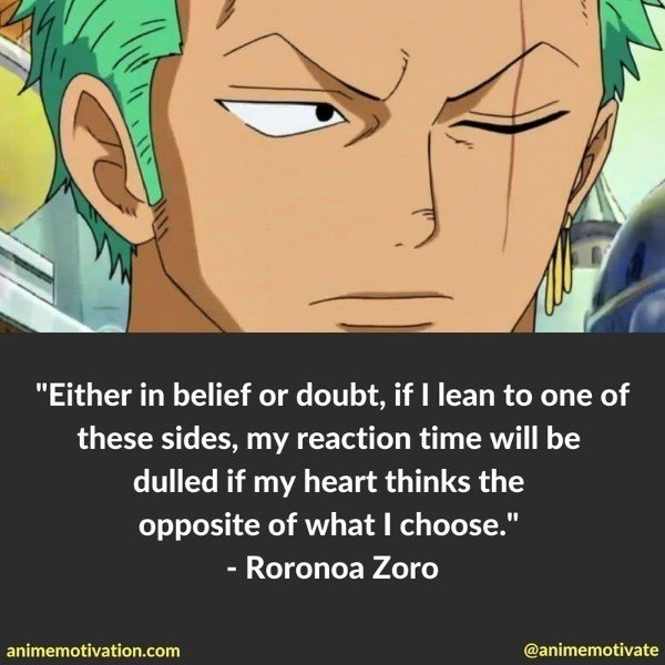 Roronoa Zoro quotes 4