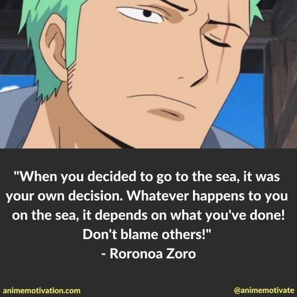 Roronoa Zoro quotes 6