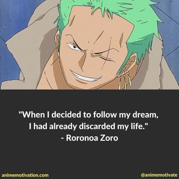 Roronoa Zoro quotes 7