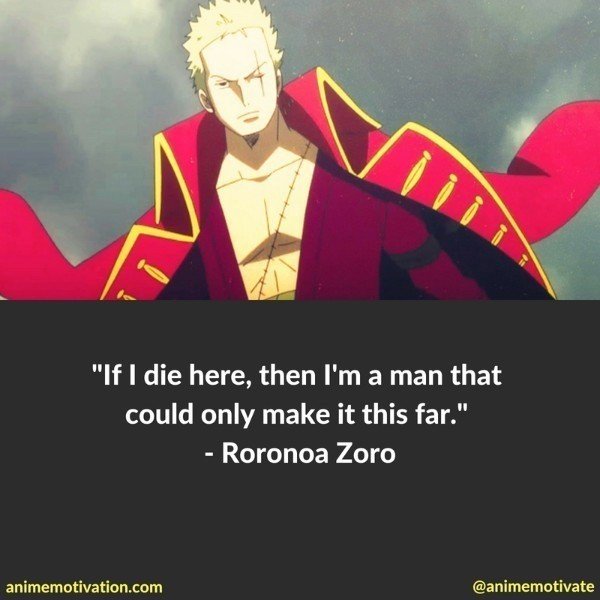 Roronoa Zoro quotes