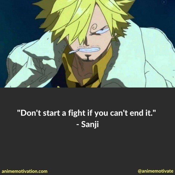 Sanji Quotes one piece 1