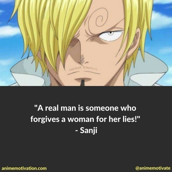 Sanji Quotes one piece 2