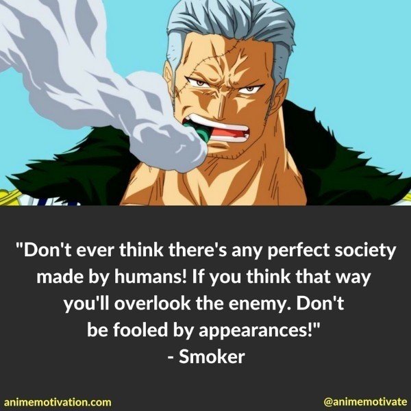Smoker quotes one piece