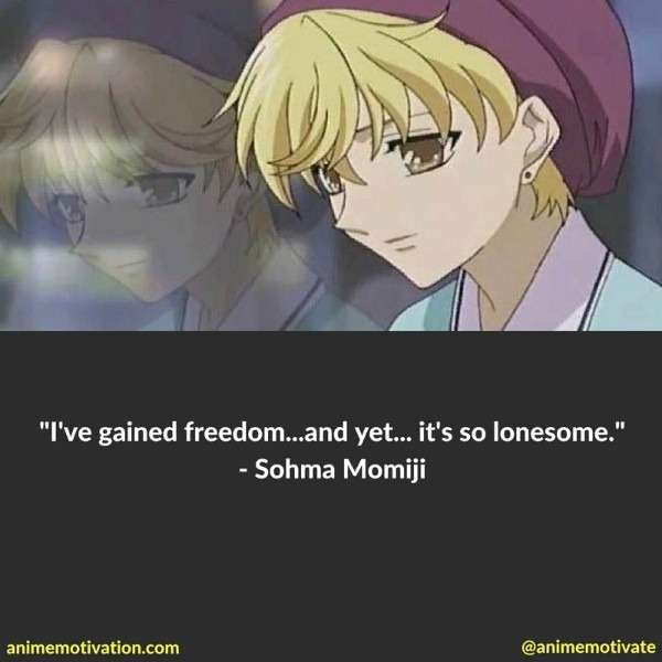 Sohma Momiji Quotes | https://animemotivation.com/fruits-basket-quotes/