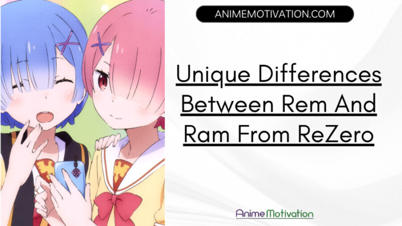 5 Unique Differences Between Rem And Ram From ReZero