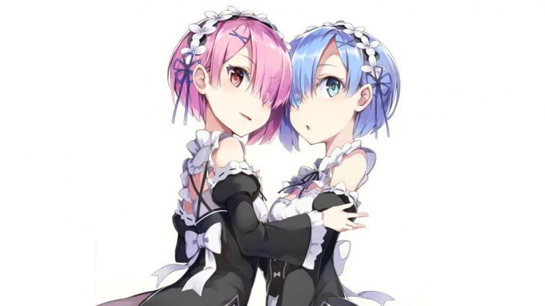 rem and ram wallpaper rezero