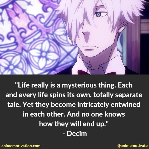 Decim quotes death parade 1 | https://animemotivation.com/death-parade-quotes/