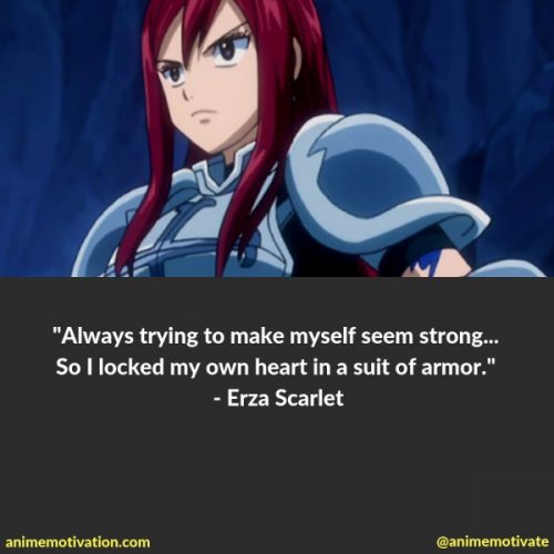 Erza Scarlet quotes