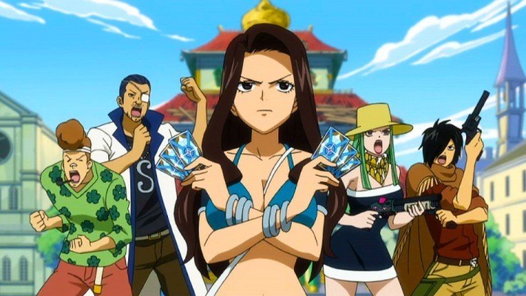 Fairy Tail characters Cana