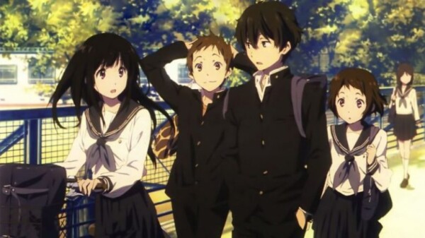 Hyouka anime characters wallpaper