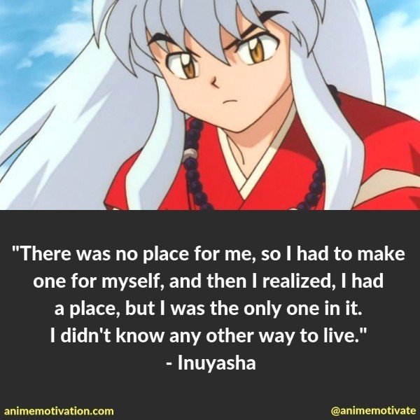 Inuyasha quotes main character 1