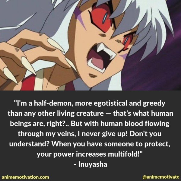 Inuyasha quotes main character 6