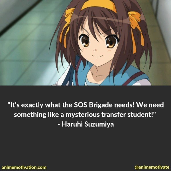 Haruhi Suzumiya quotes 11