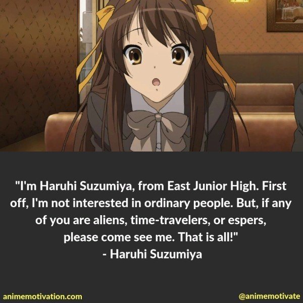 Haruhi Suzumiya quotes 12