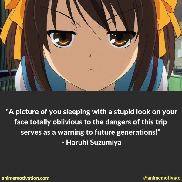 Haruhi Suzumiya quotes 13